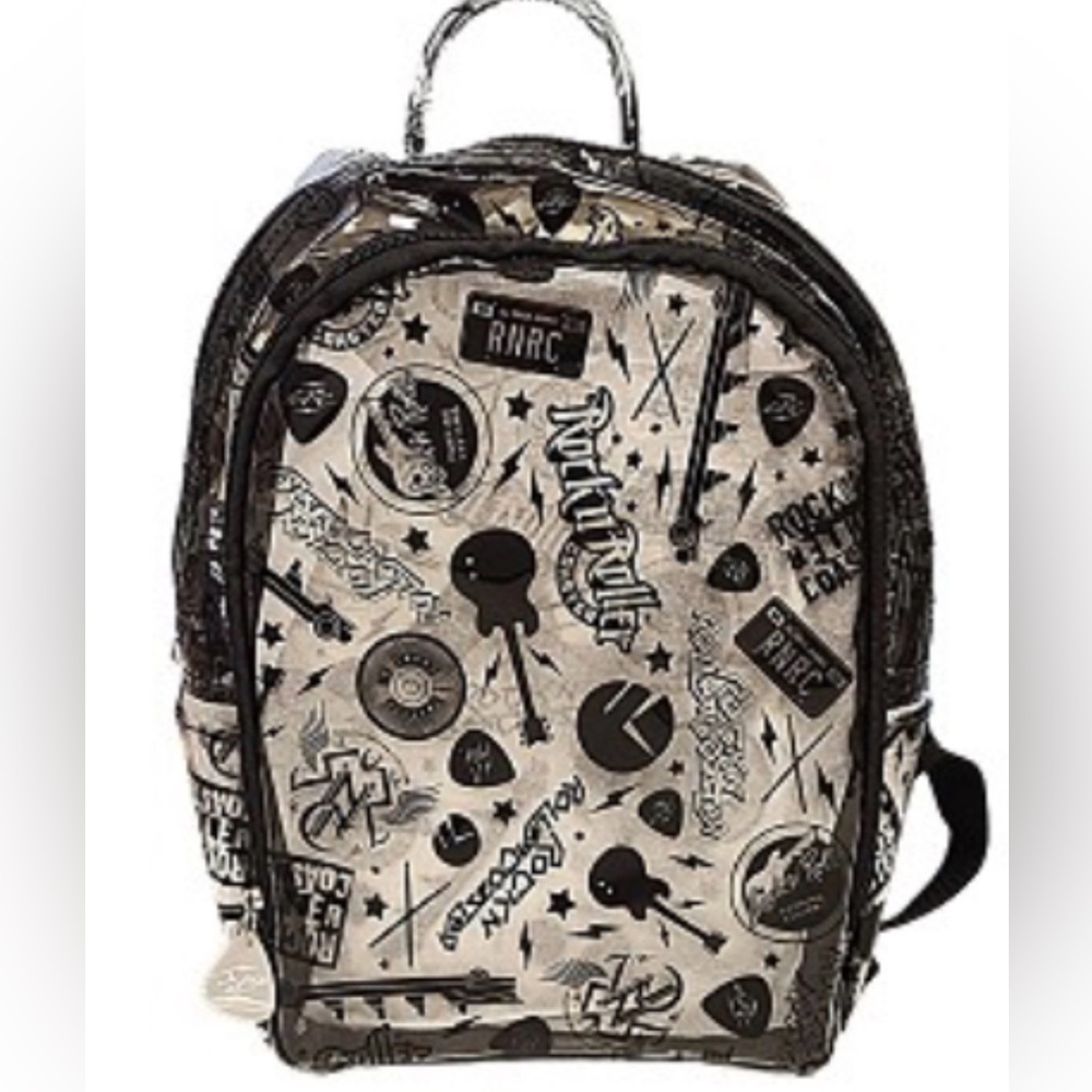Disney Parks Rockin Roller Coaster Aerosmith Mini Backpack